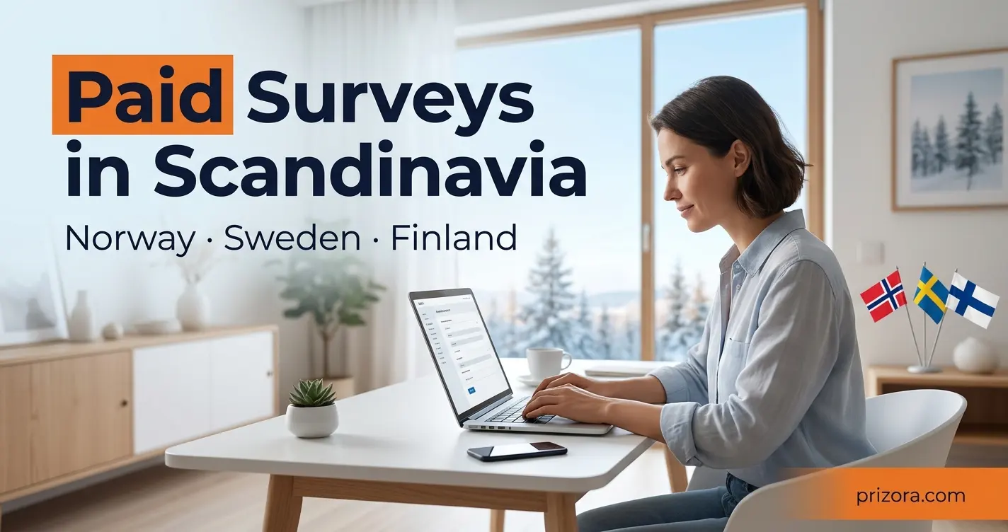 Paid Surveys in Scandinavia — Your Complete Guide to Norway, Sweden and Finland
